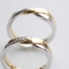 INFINITY TWIST COUPLE RING