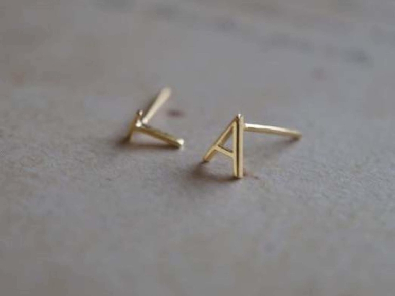 LETTER EARRINGS