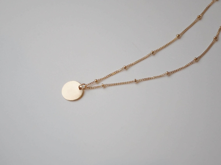 CLASSIC DISC SATELLITE NECKLACE