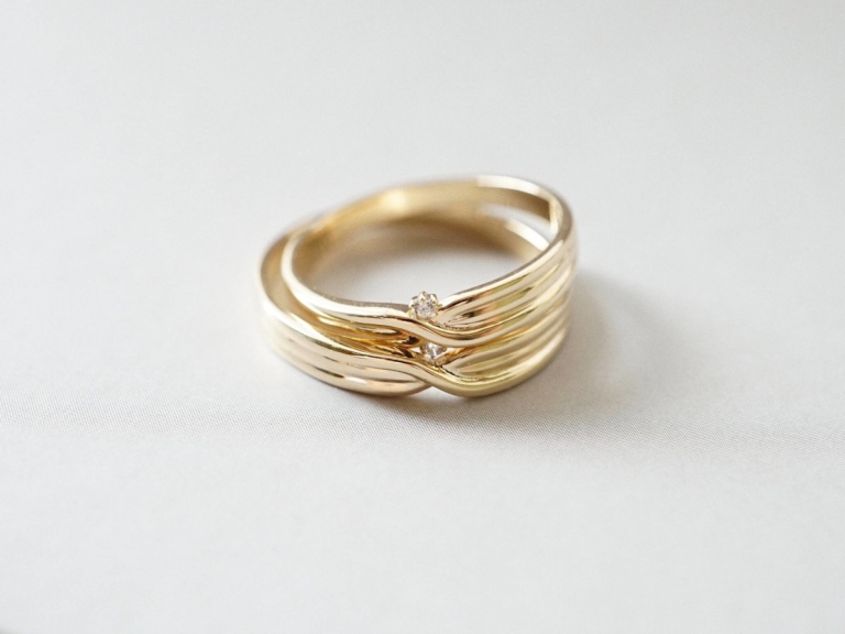 INTERTWINE COUPLE RING