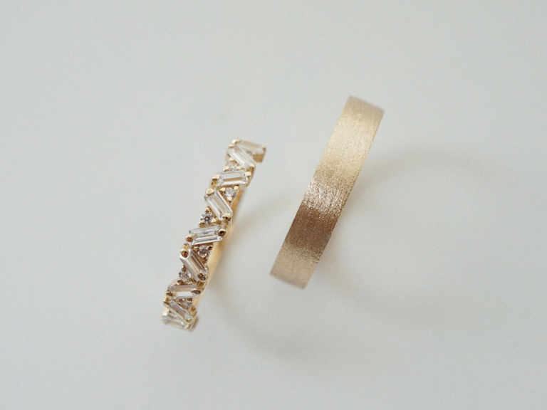 BAROQUE ARCHITECTURE RING & BAND RING 4MM