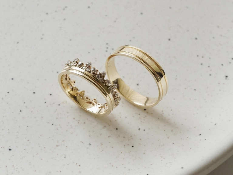 BORDER RING - 4MM & TIARA BORDER RING