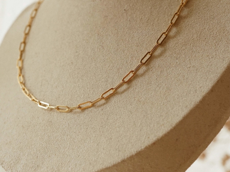 RECTANGLE CHAIN CHOKER