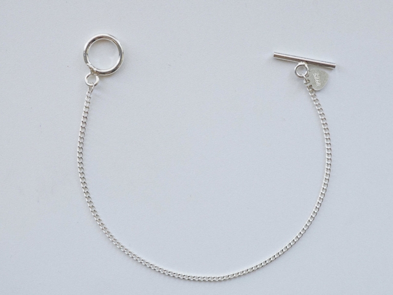 TOGGLE CLASP CURB BRACELET (S)