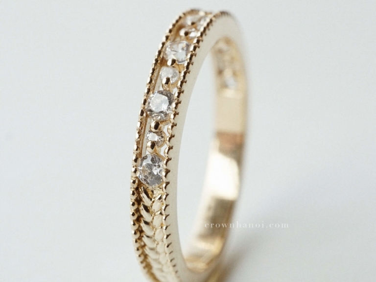 LAUREL FRENCH LACE RING