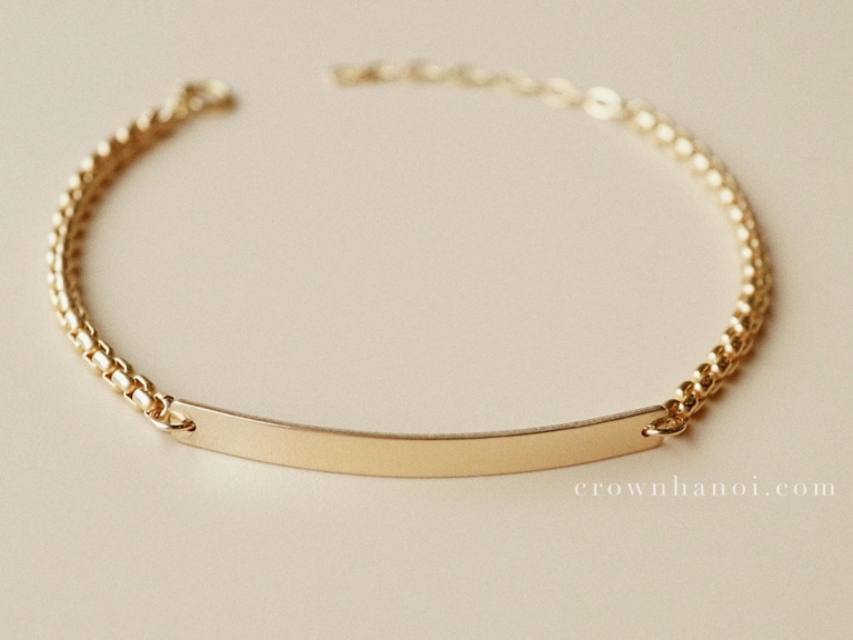 BAR 3.0 VENETIAN BOX BRACELET (GF)