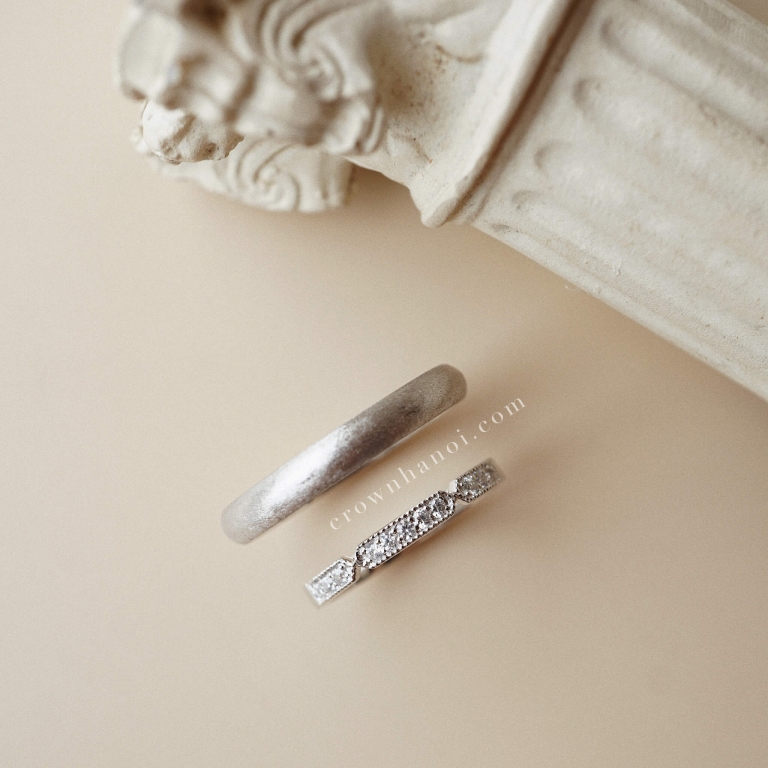 950 Platinum D-Shape Wedding Rings Medium UK HM 2mm 3mm 4mm