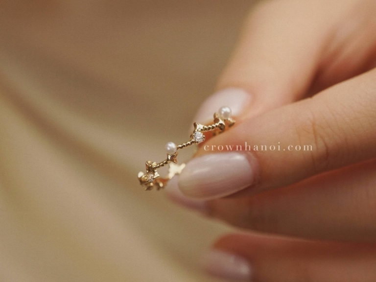 PEARL SPARKLE RING