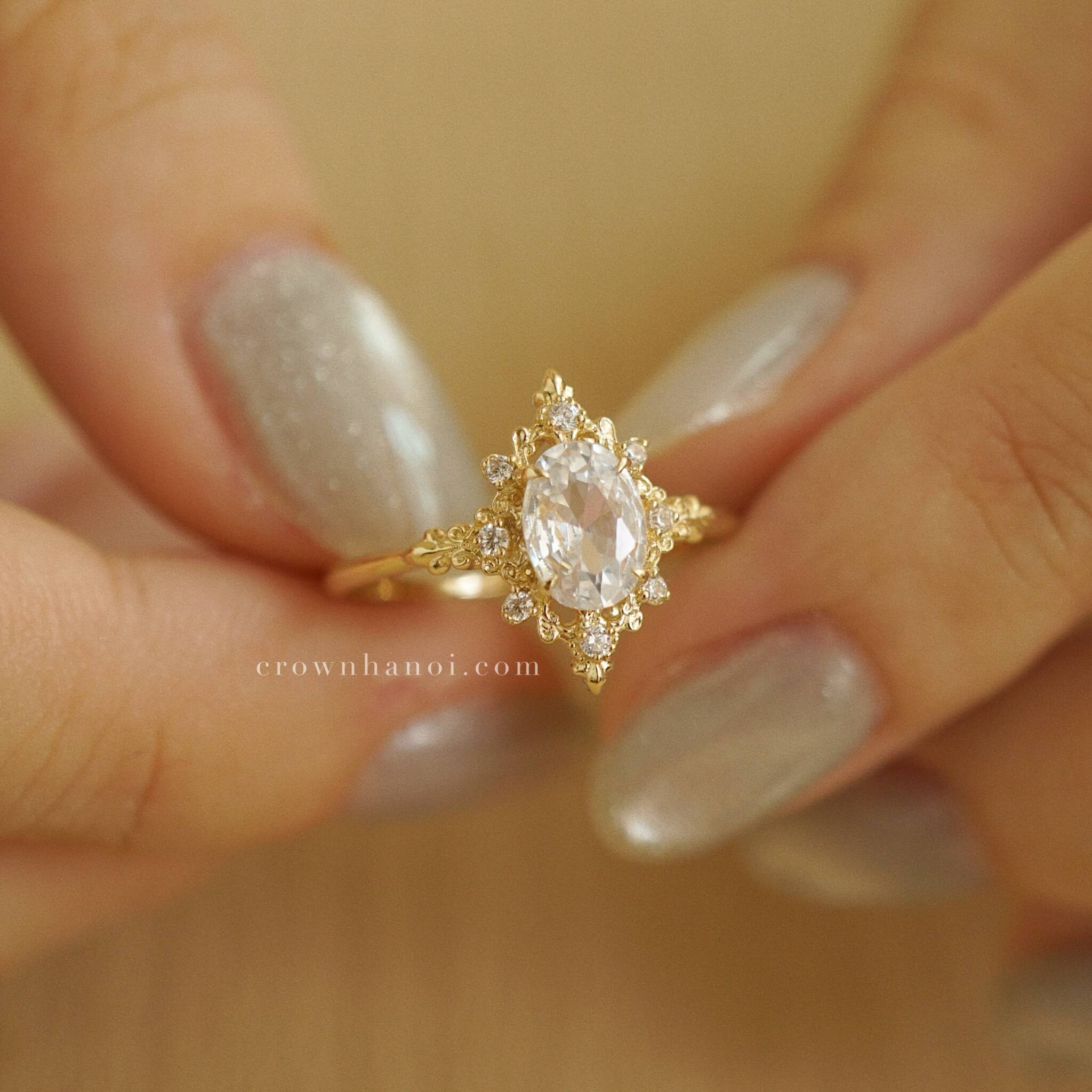OVAL STARBOUND SOLITAIRE RING