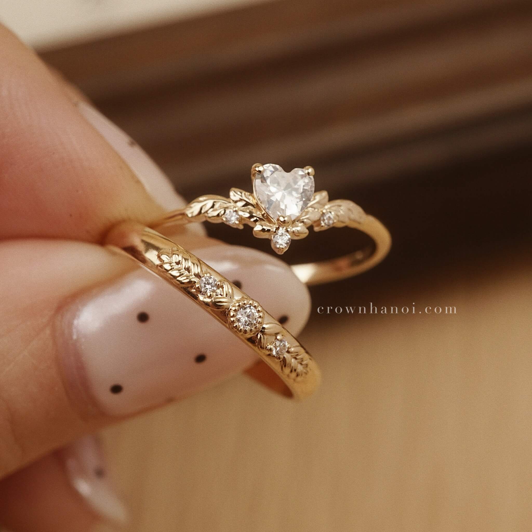 HEART BLOOM RING & MEADOW ROW RING
