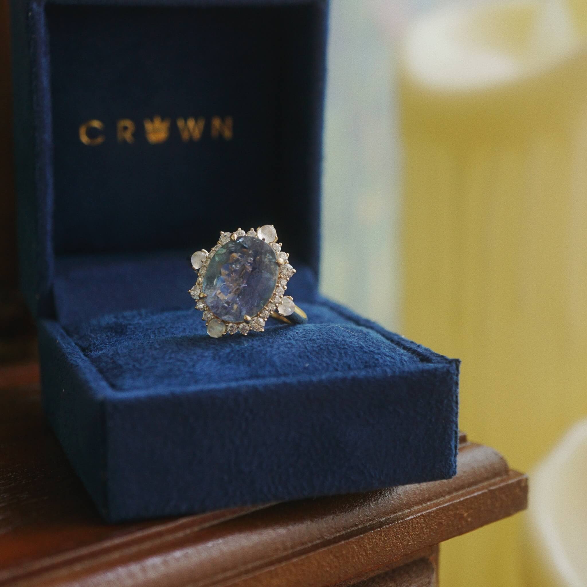 HAZE BLUE RING