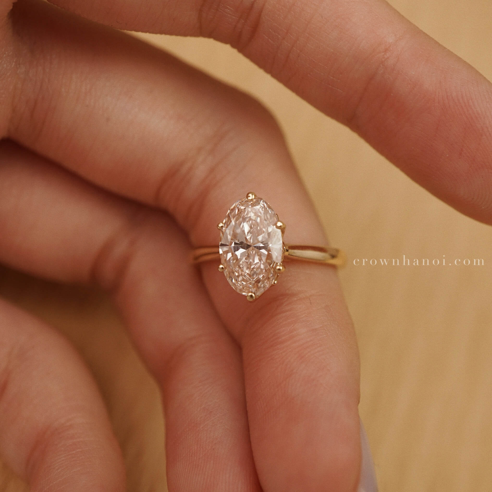 HIDDEN BLOOM SOLITAIRE RING