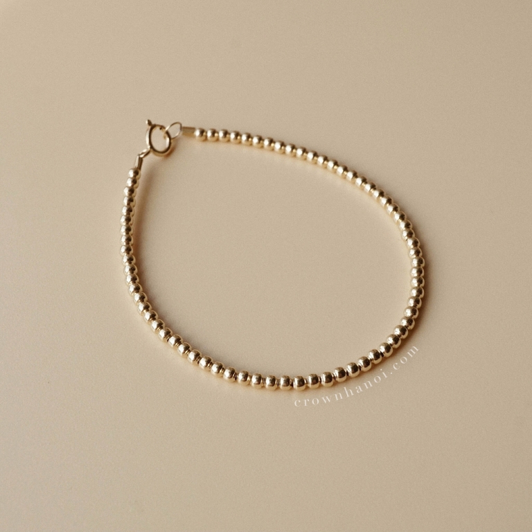 BEADED BRACELET - 2MM
