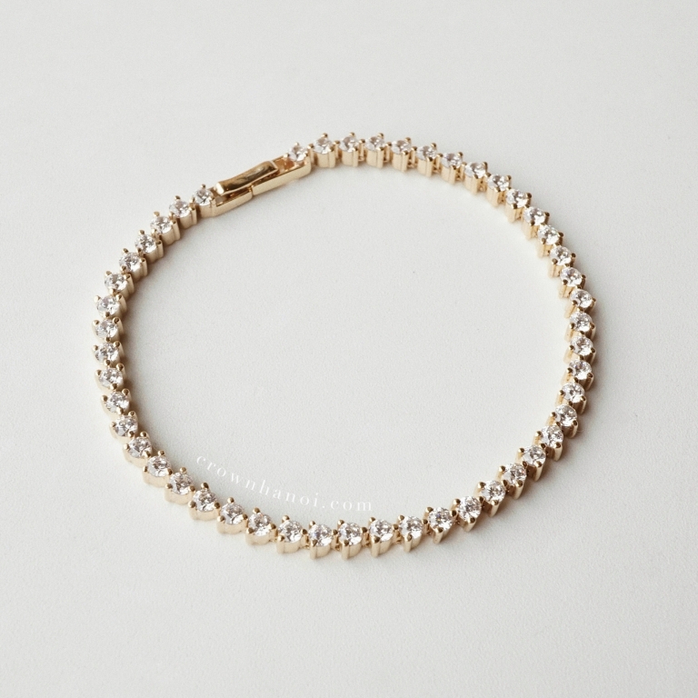 STONE TENNIS BRACELET