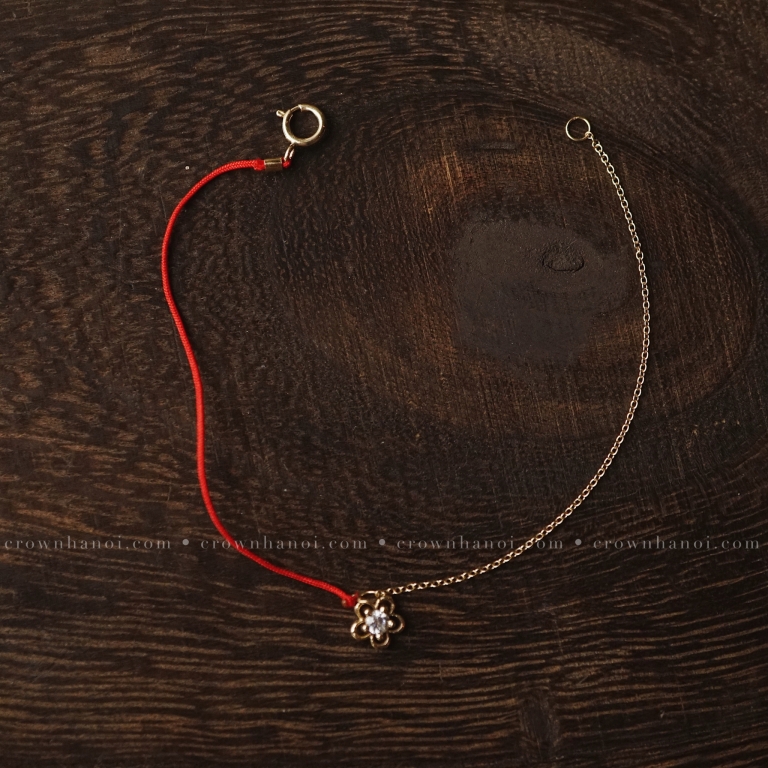 APRICOT BLOSSOM LUCKY STRING - 01