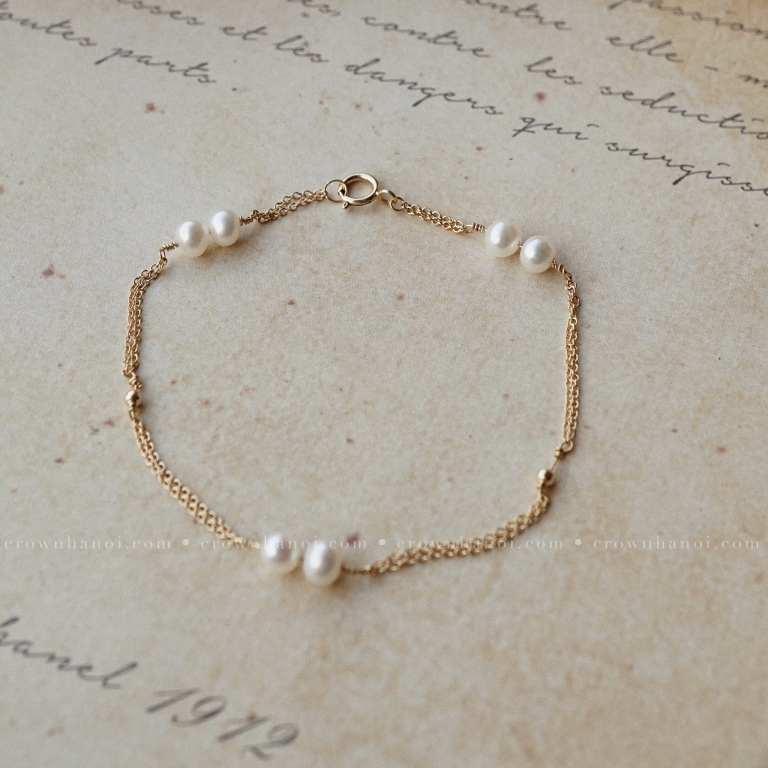 BEADED - PEARL ALTERNATE BRACELET