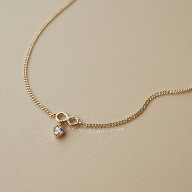 NFINITY LOVE CURB BRACELET