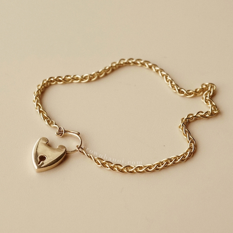 SWEETIE LOCK - CABLE BRACELET