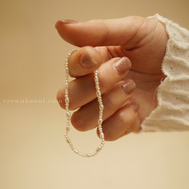 PETITE PEARL COLLAGE BRACELET