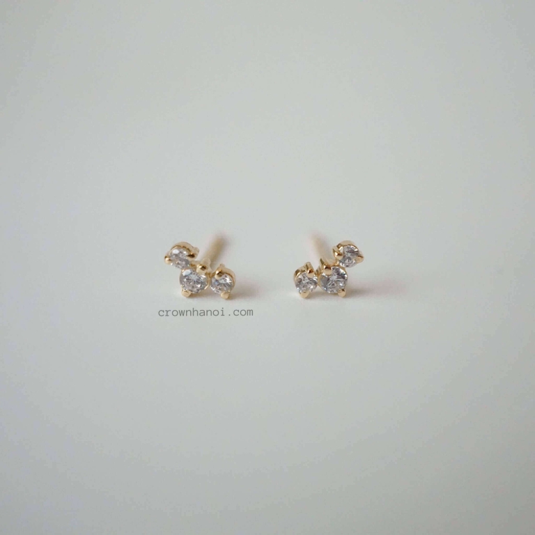 PYRAMID EARRINGS