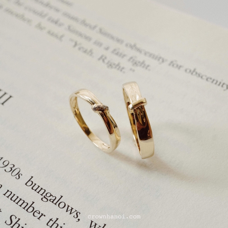 TIE THE KNOT COUPLE RING