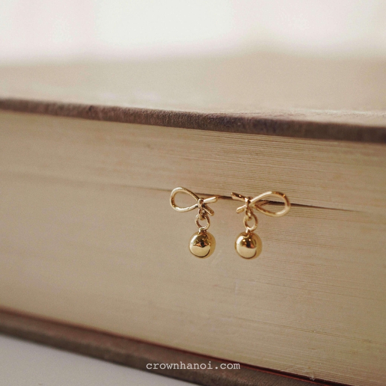 MINI KNOT DROP EARRINGS