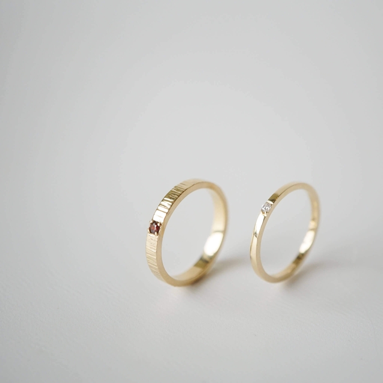 BL BAND RING & STRIPE BAND RING - 2.5MM