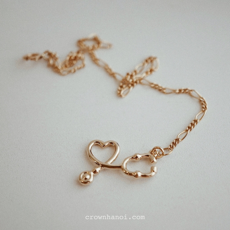 STETHOSCOPE FIGARO BRACELET
