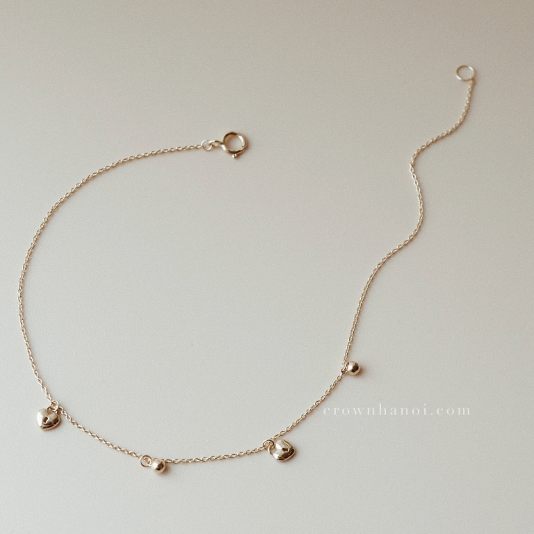 MINI LOCK OF LOVE & DROPBALL ANKLET