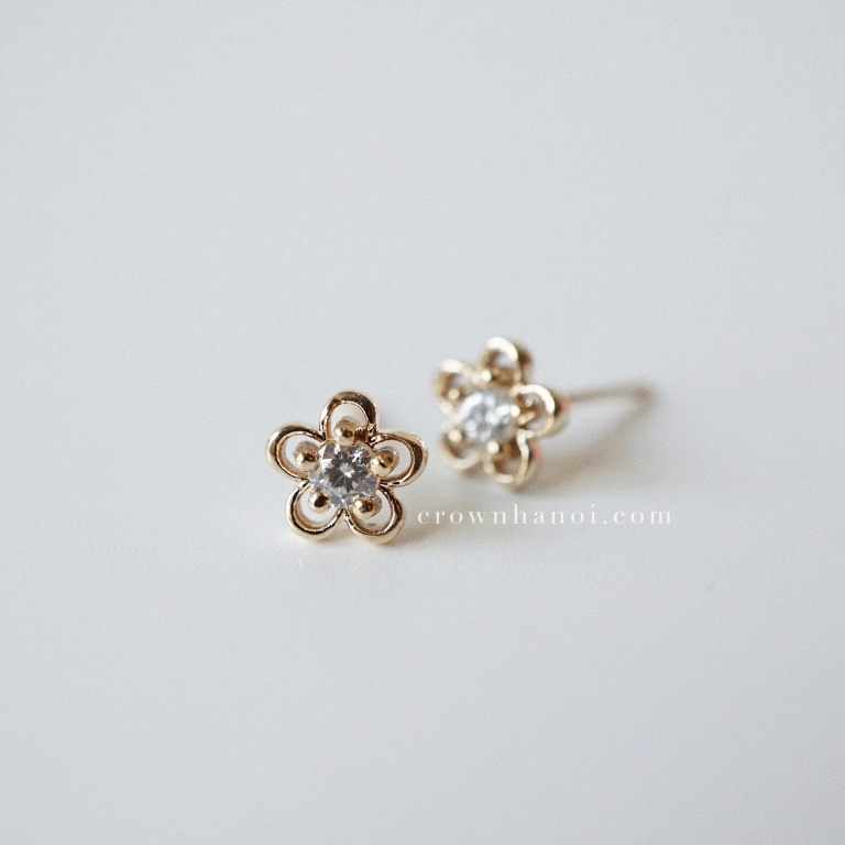 APRICOT BLOSSOM EARRINGS