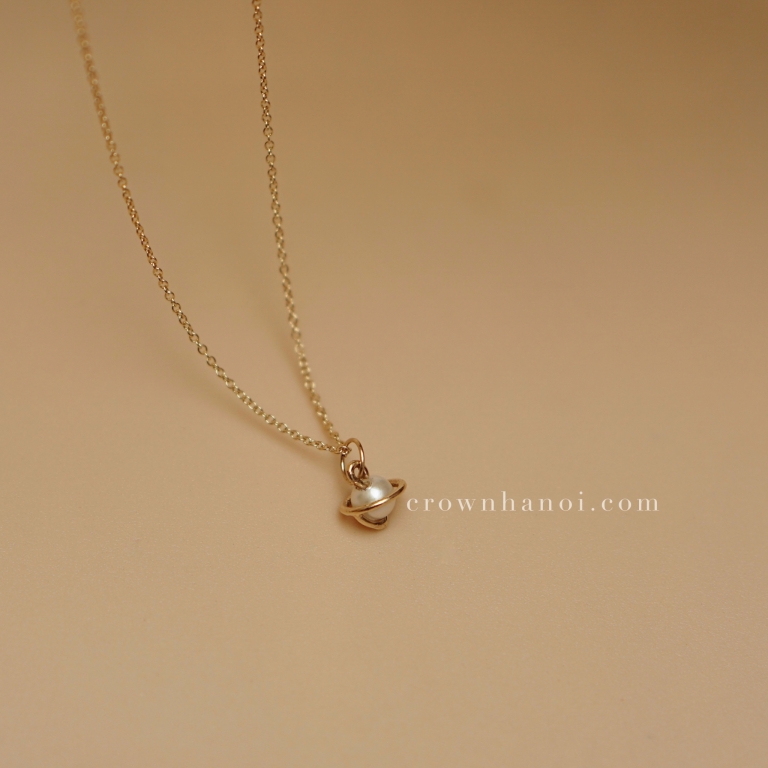 PEARL PLANET NECKLACE