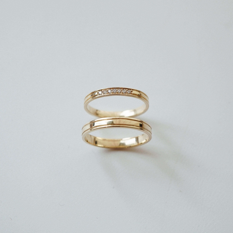 BORDER WEDDING RING