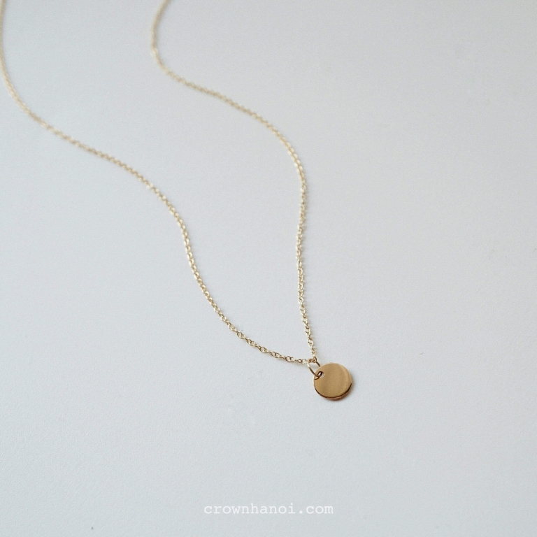 MINI DISC NECKLACE