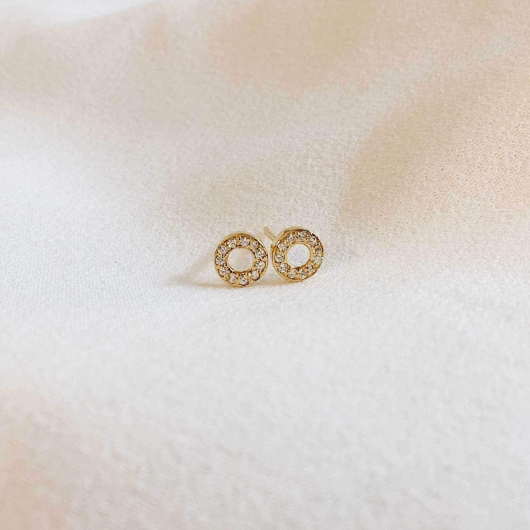 PAVE FULFILLMENT EARRINGS