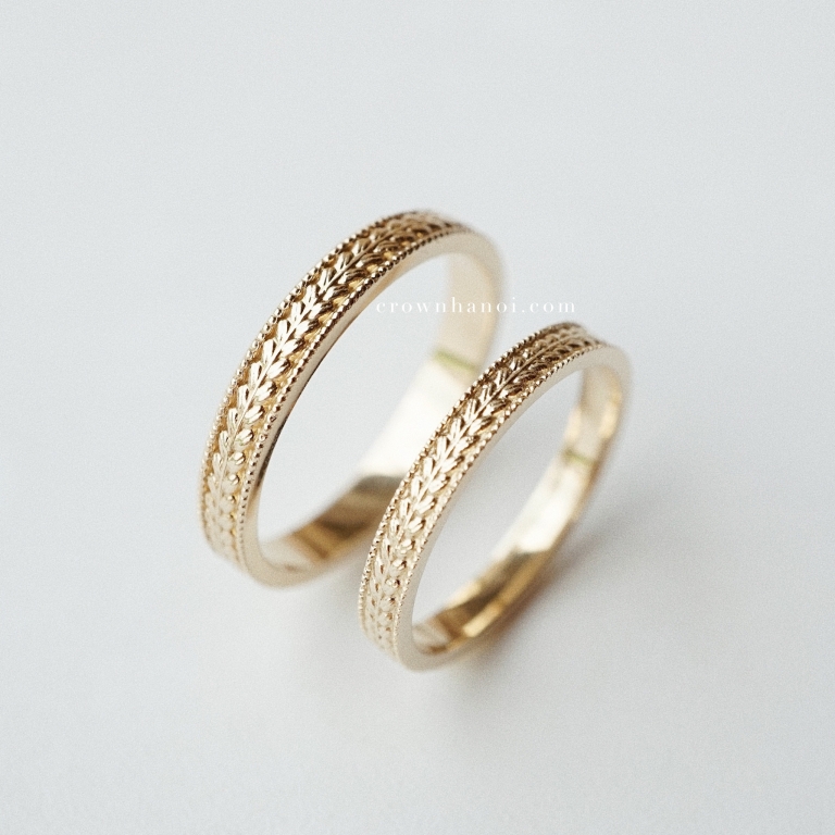 LAUREL BAND RING - 2.5MM