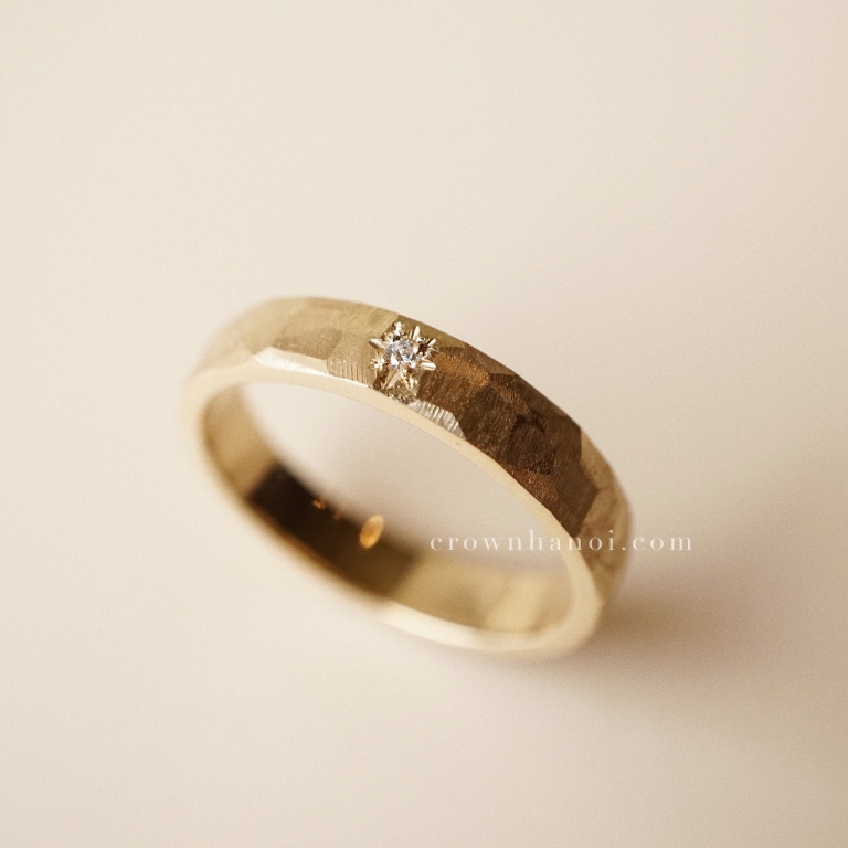 STARDUST FACET RING - 4MM