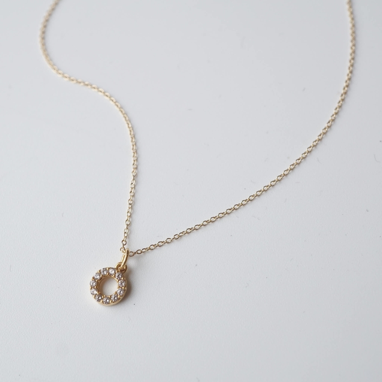 PAVE FULFILLMENT NECKLACE