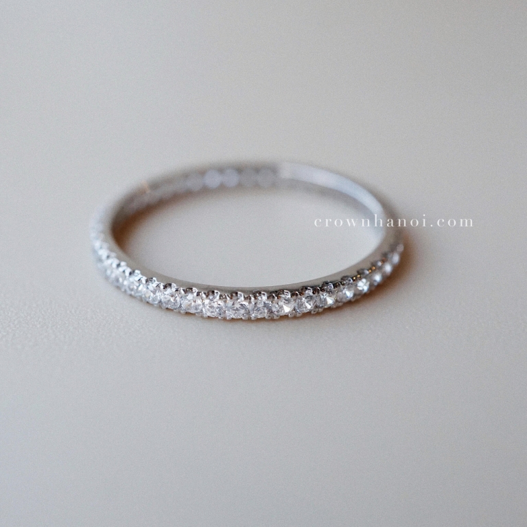 PAVE ETERNITY RING