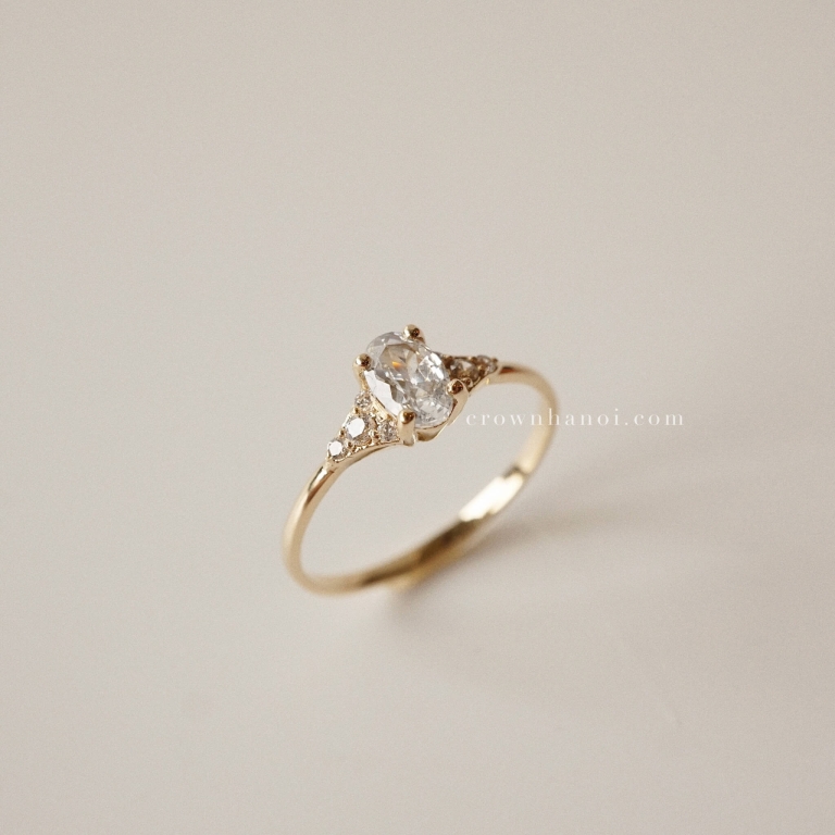 CLUSTER RING - OVAL
