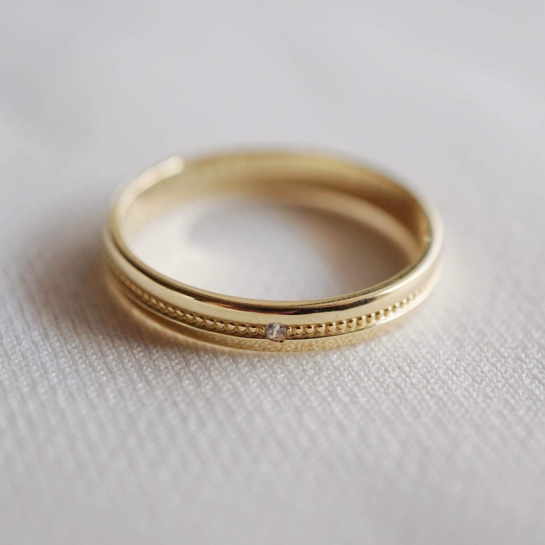 MILGRAIN RING - 2MM