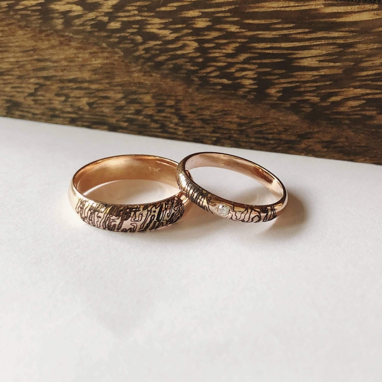 THICK D-SHAPE BAND RING - 5MM