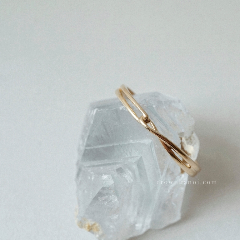 KNOT BORDER RING - 2MM