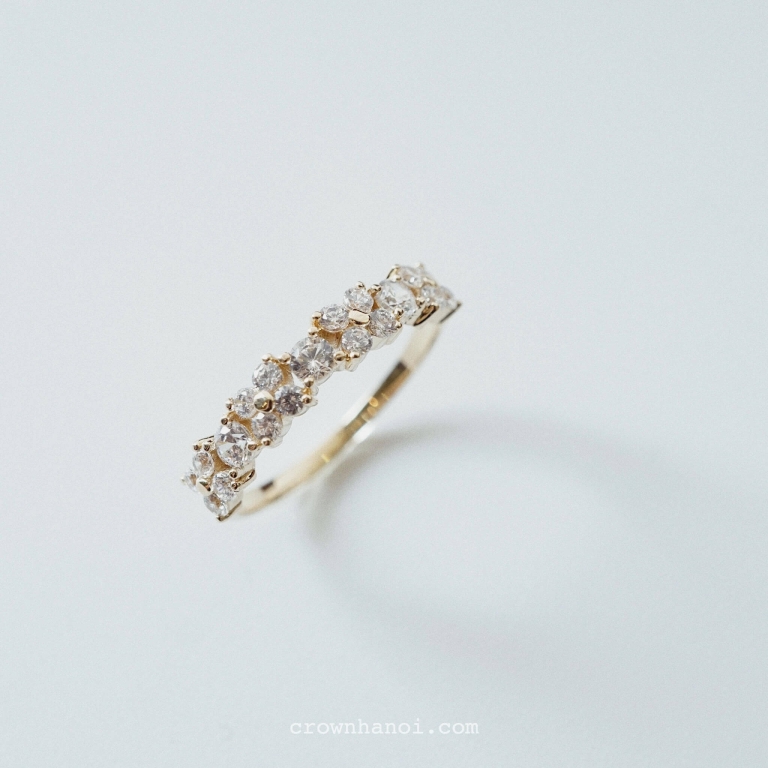 LILAC STONE ETERNITY RING