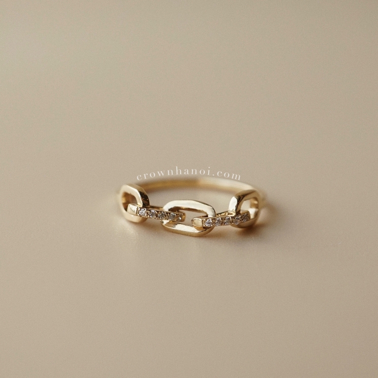 CHAIN PAVE RING