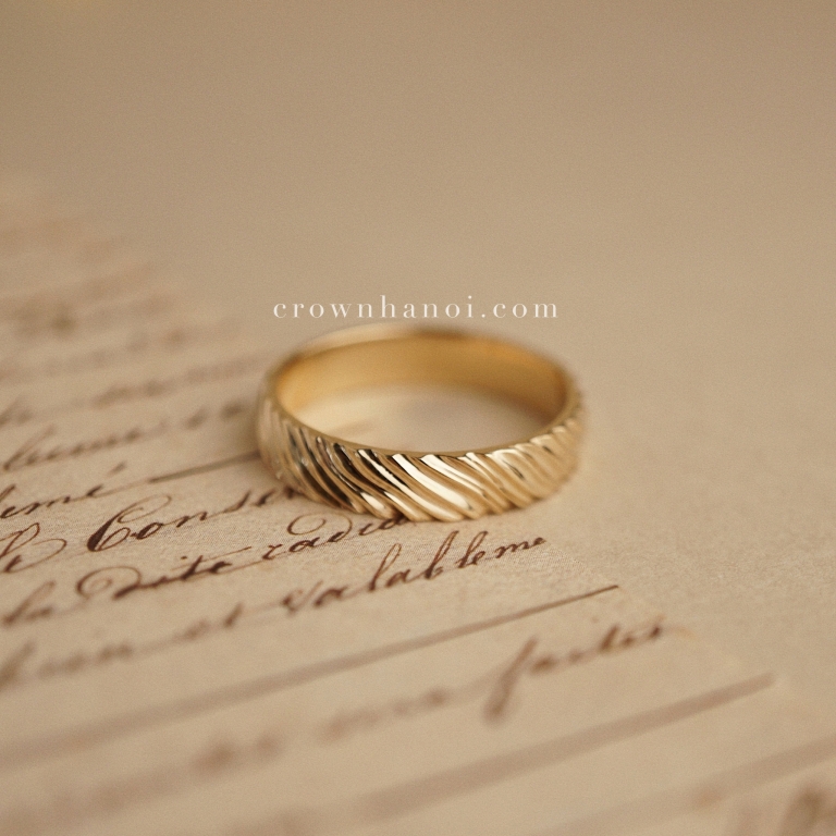 WAVY RING - 4MM