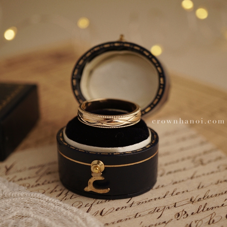 INFINITY GROOVED RING